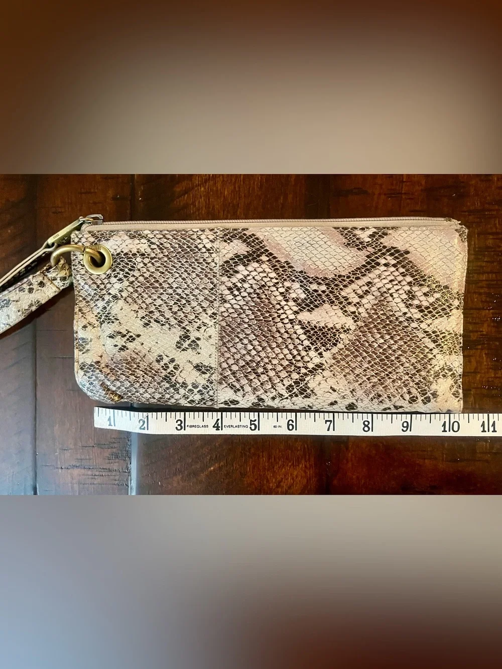 HOBO Snake Print Wristlet Wallet/Clutch